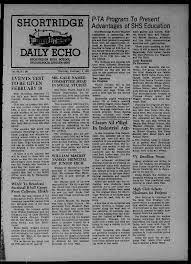 The Daily Echo, 1966-02-03 - Shortridge High School - The Indianapolis  Public Library Digital Collections