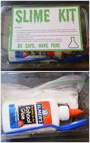 A great slime gift kit for that is great for slime play, sensory play or even to use as party favors or just to give to that slime loving friend. Elmer S Glue Slime Kit Party Favor Mom Endeavors