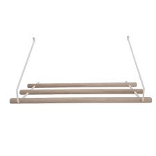 white hat and coat rack by nordic function