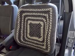 Car Seat Covers Crochet Car Front Seat
