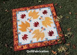 fall leaves quilt