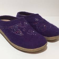 Giesswein Bella Purple Slippers Indoor Outdoor 39