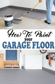 paint your garage floor
