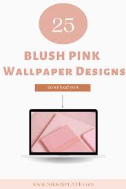 free blush pink wallpaper for desktop