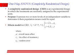 Chapter 4 Analysis Of Variance Anova Ppt Download
