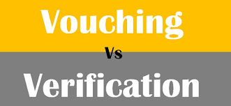 Difference Between Vouching And Verification With