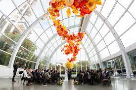 chihuly garden and gl wedding photos