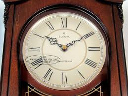 bulova clocks cranbrook wall mount