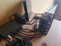 Since raspberry pi doesn't have a power switch, you need to turn it on by plugging the power cable into a socket. Raspberry Pi Server Cluster