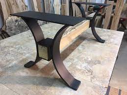 timber beam coffee table base