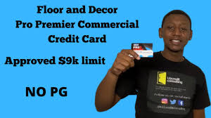 and decor pro premier commercial card
