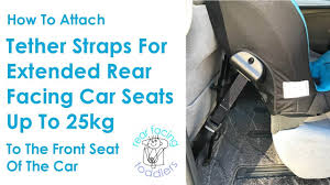how to attach tether straps for rear