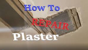 repair plaster walls and ceilings
