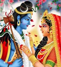 lord shiva and parvati sita was