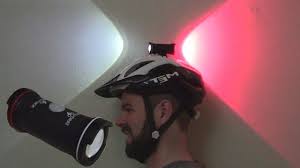 Topside Helmet Bike Light Demo Review Youtube