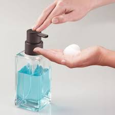 Mdesign Glass Refillable Foaming Hand