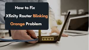 how to fix xfinity router blinking