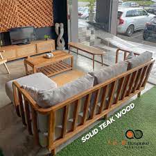 lucia solid teak wood delivery to