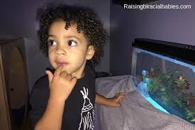 Apply pomade wax and style into thick waves using a curling wand. The Beginners Guide To Biracial Boy Hair Care Raising Biracial Babies