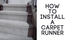 how to install a stair runner on stairs