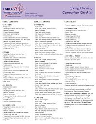 House Cleaning Forms House Cleaning Checklist Forms Cleaningsource
