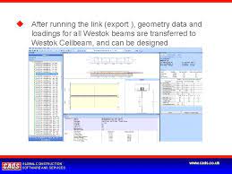 cads link scia engineer westok cellbeam