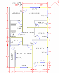 Residential Building Layout Plan