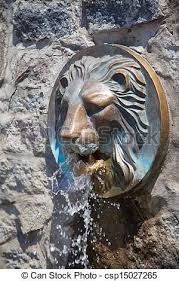 Lion Head Wall Fountain Wall