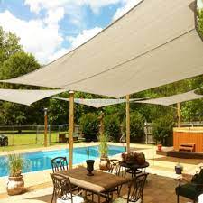 sun shade sail garden pool patio cover