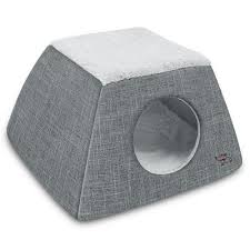 2 In 1 Cat Bed Cave Plush Lining Best