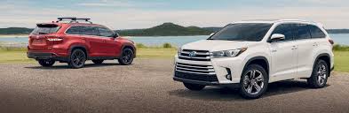 2019 Toyota Highlander Trim Level Comparison