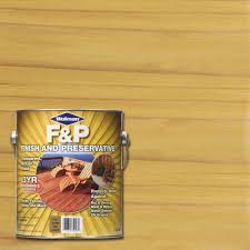 Wolman 1 Gal F P Golden Pine Exterior Wood Stain Finish And