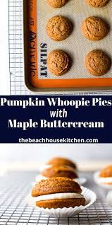 pumpkin whoopie pies with maple