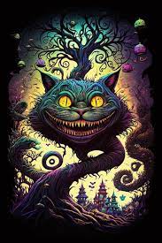 A Poster For A Cheshire Cat