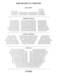 Her Majestys Theatre London Seat Guide And Chart