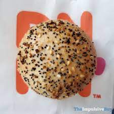 review dunkin stuffed bagel minis