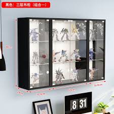 Custom Tempered Glass Hanging Cabinets