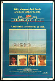 High resolution official theatrical movie poster (#1 of 5) for chariots of fire (1981). Chariots Of Fire 1981 Chariots Of Fire Movie Posters Movie Posters Vintage