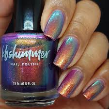 multichrome shimmer nail polish