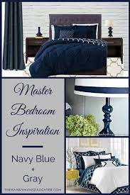 Navy Blue And Gray Bedroom Ideas The