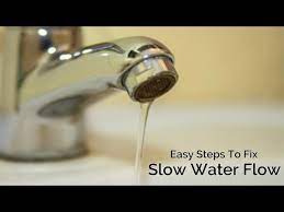 How To Fix Faucet Slow Water Flow