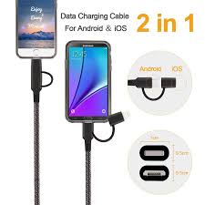 Iphone And Android Charger Multiple Usb Charger Cable Certified 2 In 1 Marchpower 5ft Lightning And Micro Cabl Multiple Usb Charger Android Charger Audio Ideas