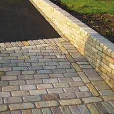 Rustic Tumbled Stone Paving Blocks By