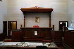 Image result for where does the district attorney sit in court