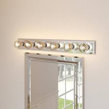 Westinghouse 6 Light Beveled Mirror Interior Bath Bar Light 6645000 The Home Depot