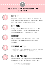5 tips to avoid pelvic floor