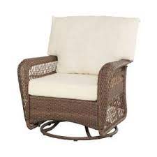 Browse great deals & a large selection online today!. Martha Stewart Living Charlottetown Brown All Weather Wicker Patio Swivel Rocker Brown Wicker Patio Furniture Wicker Patio Furniture Outdoor Wicker Furniture