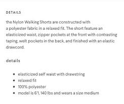 Mnml Nylon Walking Shorts Mens Fashion Clothes Bottoms