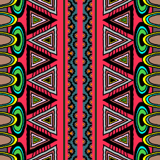 free fancy colorful tribal