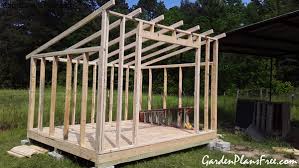 10x12 Lean To Shed Free Garden Plans